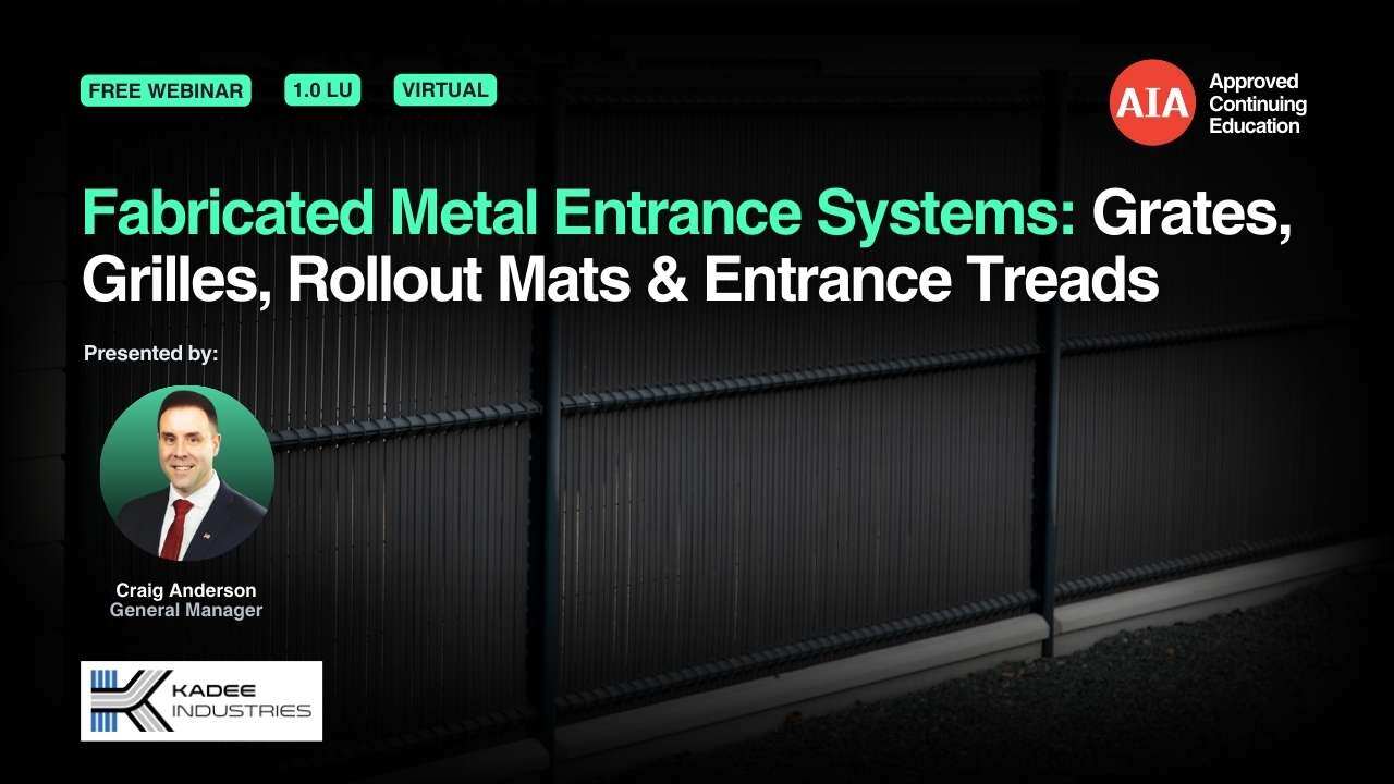 Fabricated Metal Entrance Systems - Grates, Grilles, Rollout Mats & Entrance Treads 1 (Thumbnail)