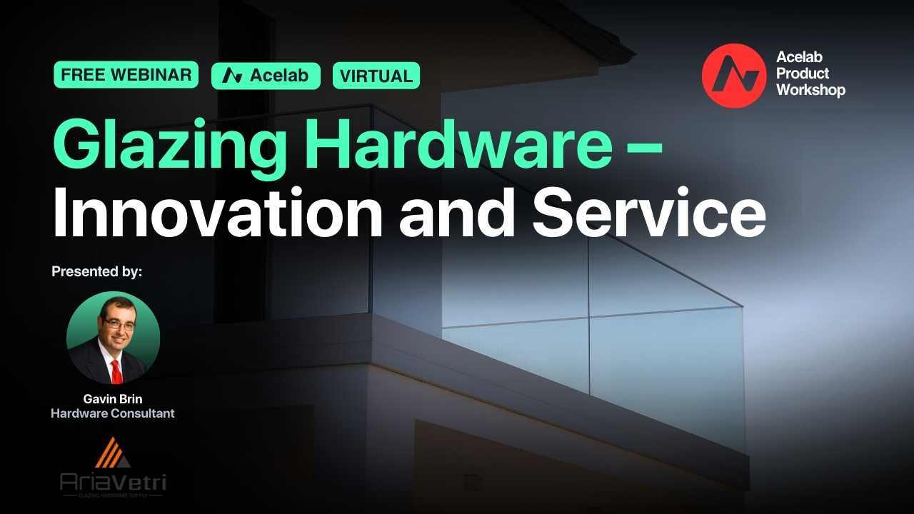 Glazing Hardware – Innovation and Service