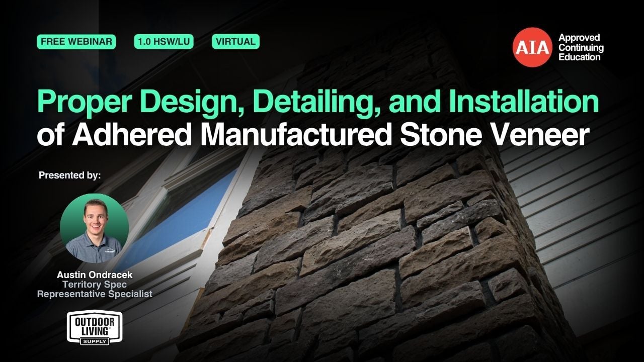 Proper Design, Detailing, and Installation of Adhered Manufactured Stone Veneer (thumbnail 3)