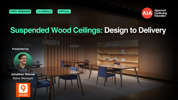 Suspended Wood Ceilings - Design to Delivery (thumbnail)