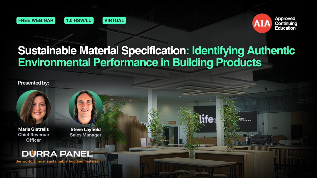 Sustainable Material Specification (1)