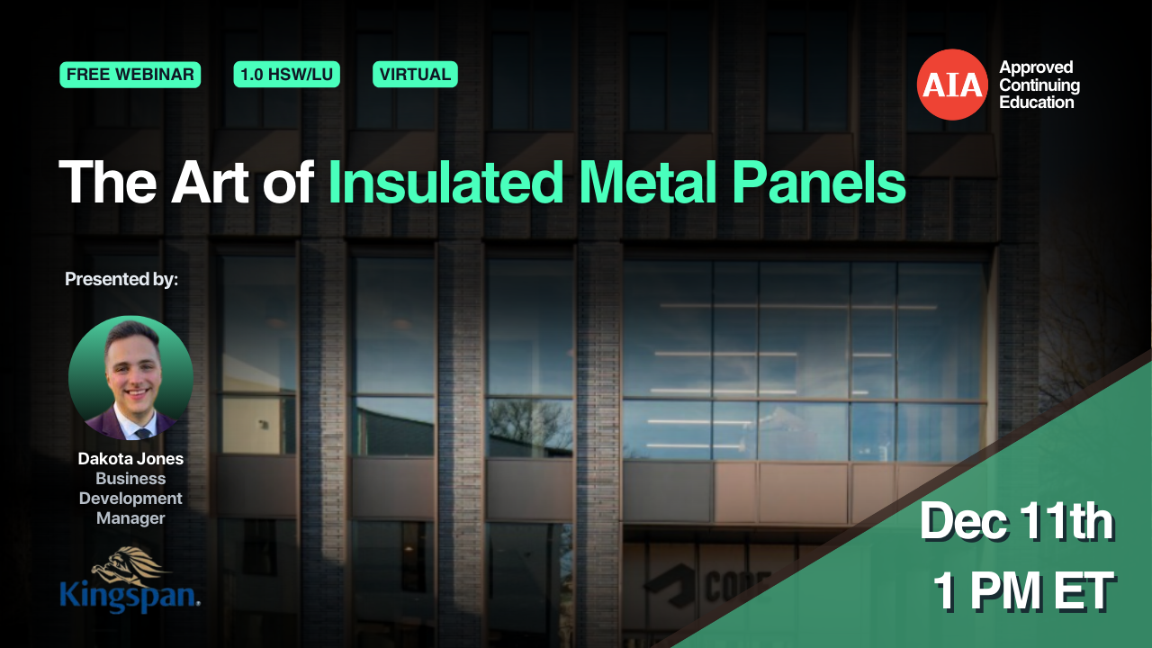 The Art of Insulated Metal Panels (3)