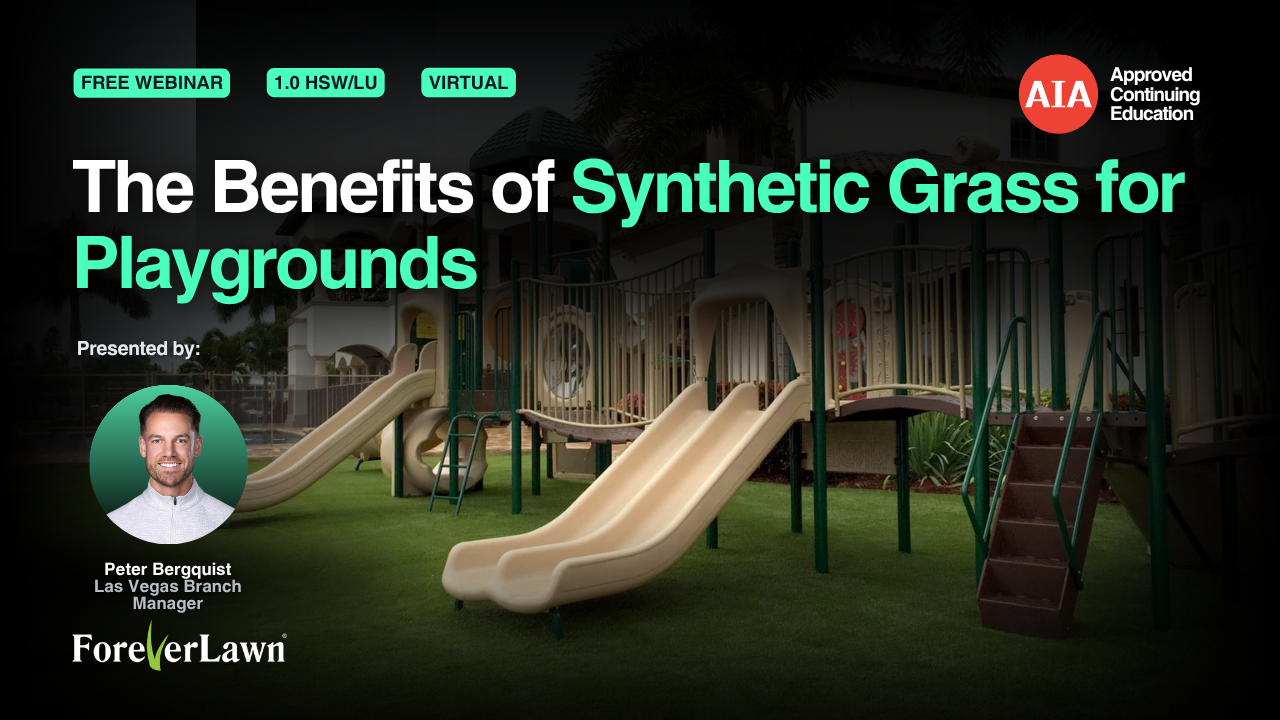 The Benefits of Synthetic Grass for Playgrounds 