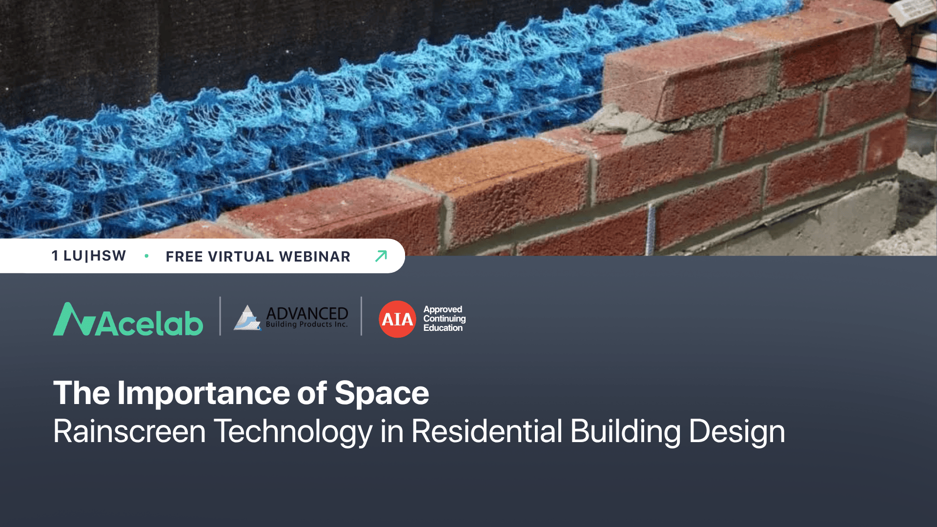 The Importance of Space. Rainscreen Technology in Residential Building Design (1)